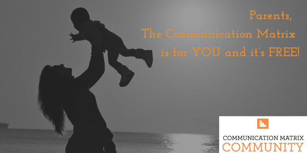 Comm_Matrix's tweet image. As a parent or caregiver, your input is one of the most valuable resources available to support your family member with complex communication needs. Check out this collection to find out how the Communication Matrix can help you! communicationmatrix.org/Community/Coll…