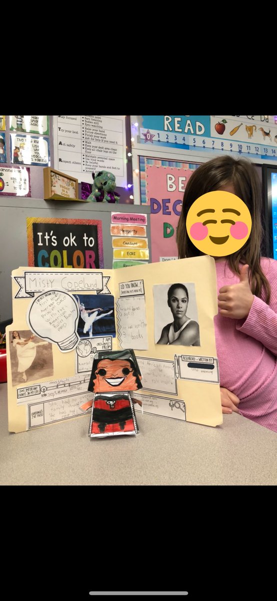 NehaAhmad__'s tweet photo. As an enrichment project, my first graders researched a person in Black History. They enjoyed choosing who to research, learning about them, and presenting their findings to our class! 📚 https://t.co/ZjpoCSdO3W