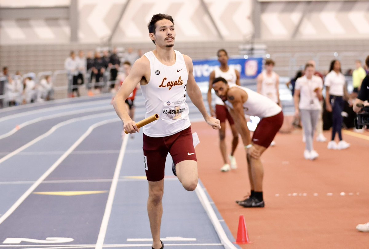 RamblersTFXC's tweet image. The #Ramblers’ men’s 4x400m relay of @timmyboyswag101, @jslaught22, Cameron Woods, and Ayoub El-Ashmawi close out the meet with a time of 3:19.99 to take fifth!

#OnwardLU #MVCTF