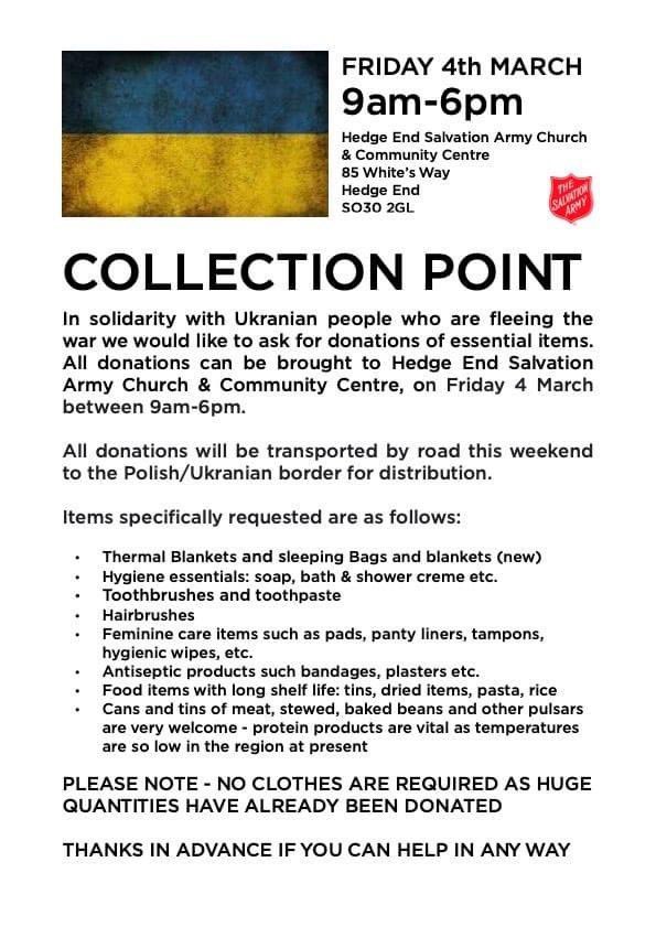 For anyone wishing to help those in need 🇺🇦💛