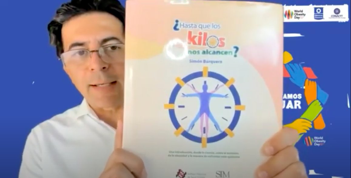 "¿Hasta que los kilos nos Alcancen?" es un libro de difusión donde se presentan los principales problemas que tienen que ver con el entorno alimentario y las formas que se pueden implementar para su intervención y control" <a href="/sbarquera/">Dr. Simón Barquera</a> <a href="/1CINyS/">CINyS - INSP</a> <a href="/inspmx/">INSP México</a> #NecesitamosActuar