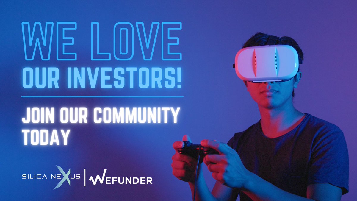 Read our recent investor article where we take a moment to spotlight our beloved investor community! 👇
bit.ly/3ofwDvz

Invest on <a href="/Wefunder/">Wefunder</a>. 👇
bit.ly/35fLXlD?

#crowdfunding #RegCF #silicanexus #blockchain