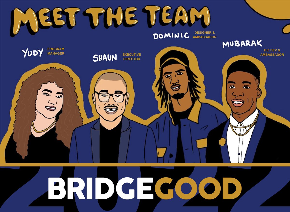 bridgegood's tweet photo. MEET THE 2022 @BRIDGEGOOD TEAM ๐ช๐พ Welcome Dominic & Mubarak to the #BGSquad! Inspire Oaklanders - #design #education and #tech #career opportunities to #Oakland / #EastBay #schools + #organizations. Ensure the #designs of the #future include all of us! https://t.co/6W4iNBitEL https://t.co/H5vXxCMT0W