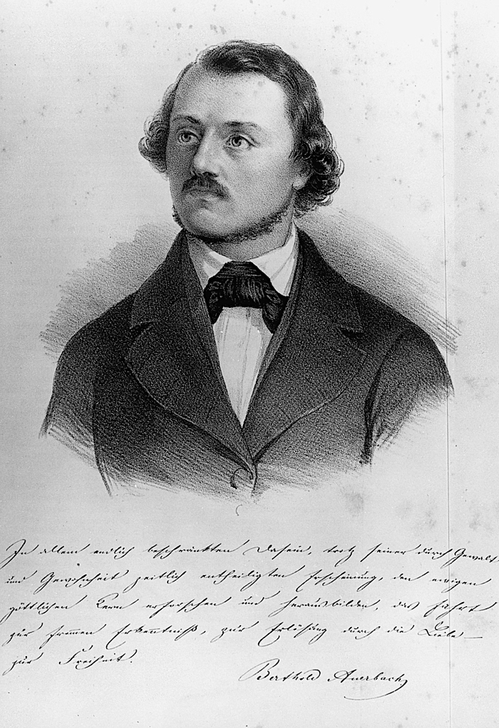 Pietkingkong's tweet photo. Heute vor 210 Jahren #OTD 28.2.1812 wurde in Nordstetten b. Horb der Autor der „Schwarzwälder Dorfgeschichten“ und Spinoza-Übersetzer #BertholdAuerbach (eigentl. Moses Baruch Auerbacher) geboren.
Als radikal-liberaler Burschenschafter wurde er 1834 wegen staatsfeindlicher /2 https://t.co/7l1IJv6w8B