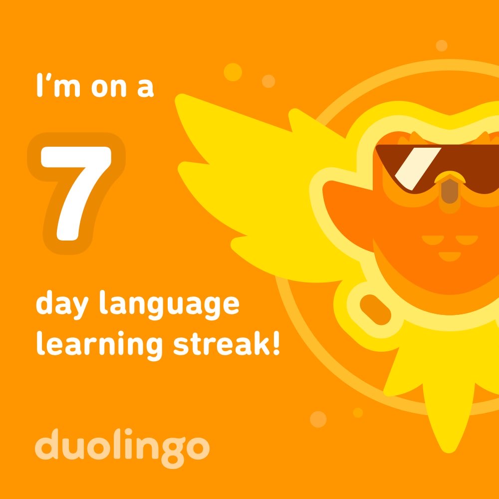 Learn a language with me for free! Duolingo is fun, and proven to work. Here’s my invite link: invite.duolingo.com/BDHTZTB5CWWKSF…