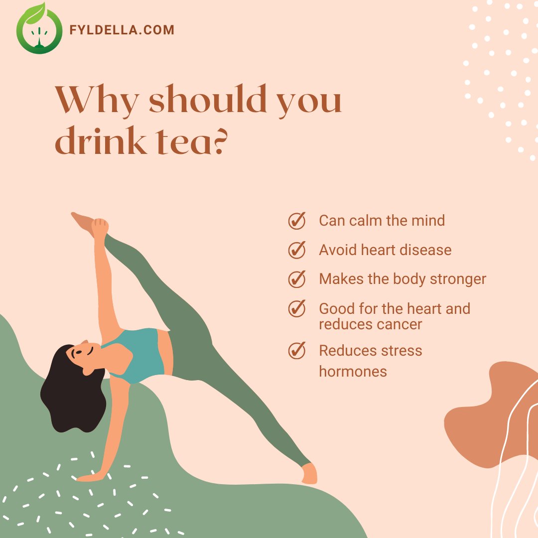 Why should you drink tea?
#loseweightfeelgreat
#loseweightnowaskmehow
#loseweightandgetfit
#loseweightjourney 
#loseweightin28days 
#detoxforloseweight
#detoxdrink 
#detoxyourbody
#detoxforweightloss
#fitnessgirl
#fitnessjourney
#fitnesspageforall
#fitmomlife