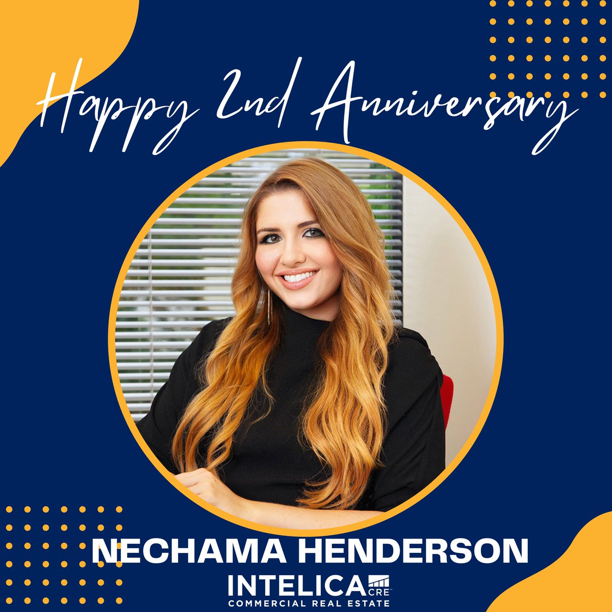 IntelicaCRE's tweet photo. We are excited to celebrate our February work anniversaries. We are so thankful that each of you are a part of our team!
#intelica #intelicacre #companyculture #happyanniversary #workiversary https://t.co/977CdzuRbZ