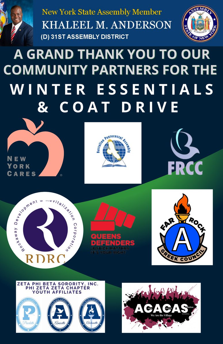 KhaleelAnderson's tweet photo. Thank you to our community partners @QueensDefenders, the Far Rockaway Church Of Nazarene, Rockaway Development &amp; Revitalization Corporation, @FarRockGC, Battalion Pentecostal Assembly Church, Zeta Phi Beta Sorority, @newyorkcares, &amp; A Cause A Concern A Solution (1/2) https://t.co/BSjhMOn1lV