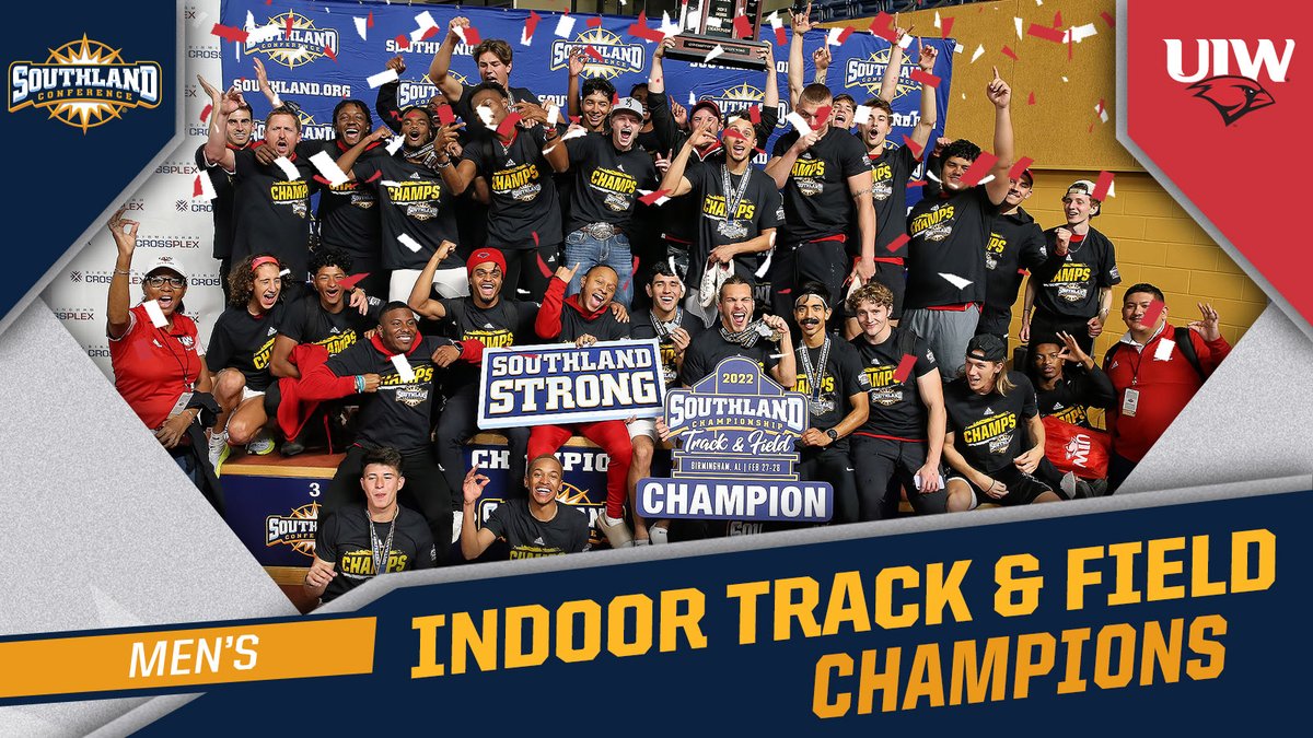 𝙏𝙃𝙀 𝘾𝘼𝙍𝘿𝙄𝙉𝘼𝙇𝙎 𝘼𝙍𝙀 𝙄𝙉 𝙏𝙃𝙀 𝙍𝙀𝘾𝙊𝙍𝘿 𝘽𝙊𝙊𝙆𝙎❗️

<a href="/UIWTrackXC/">UIW Track and XC</a> men take home the trophy after recording 1⃣3⃣1⃣.5⃣ points!

#TheWord | #SouthlandStrong