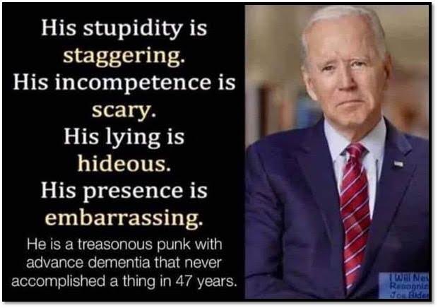 MAGAWoodworker's tweet photo. What a sorry excuse for a leader!  Twitter has most of my tweets throttled back, so I don’t expect much from this one, but I don’t care.  If one person sees this I’m good with that. https://t.co/gRm37wZ9OP