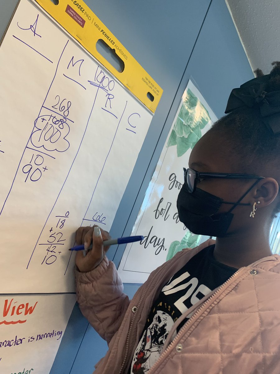 MissJenMorse's tweet photo. Logical thinking to reach your goals. How many digits will u use? What math process will you work? Is it single or multi step? 5th grade is fabulous! #FSHISDLevelUp #5thgrademath #Texasmath #mathaftercovid https://t.co/TidJcTrih2