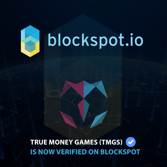 True Money Games ($TMGS) is now verified on Blockspot

blockspot.io/coin/true-mone…