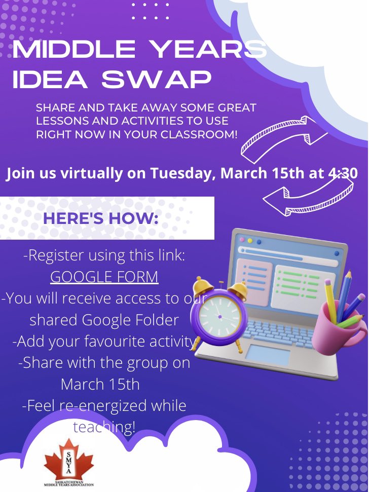 Please consider joining us for our first ever Virtual Idea Swap!

Register here: docs.google.com/forms/d/e/1FAI…