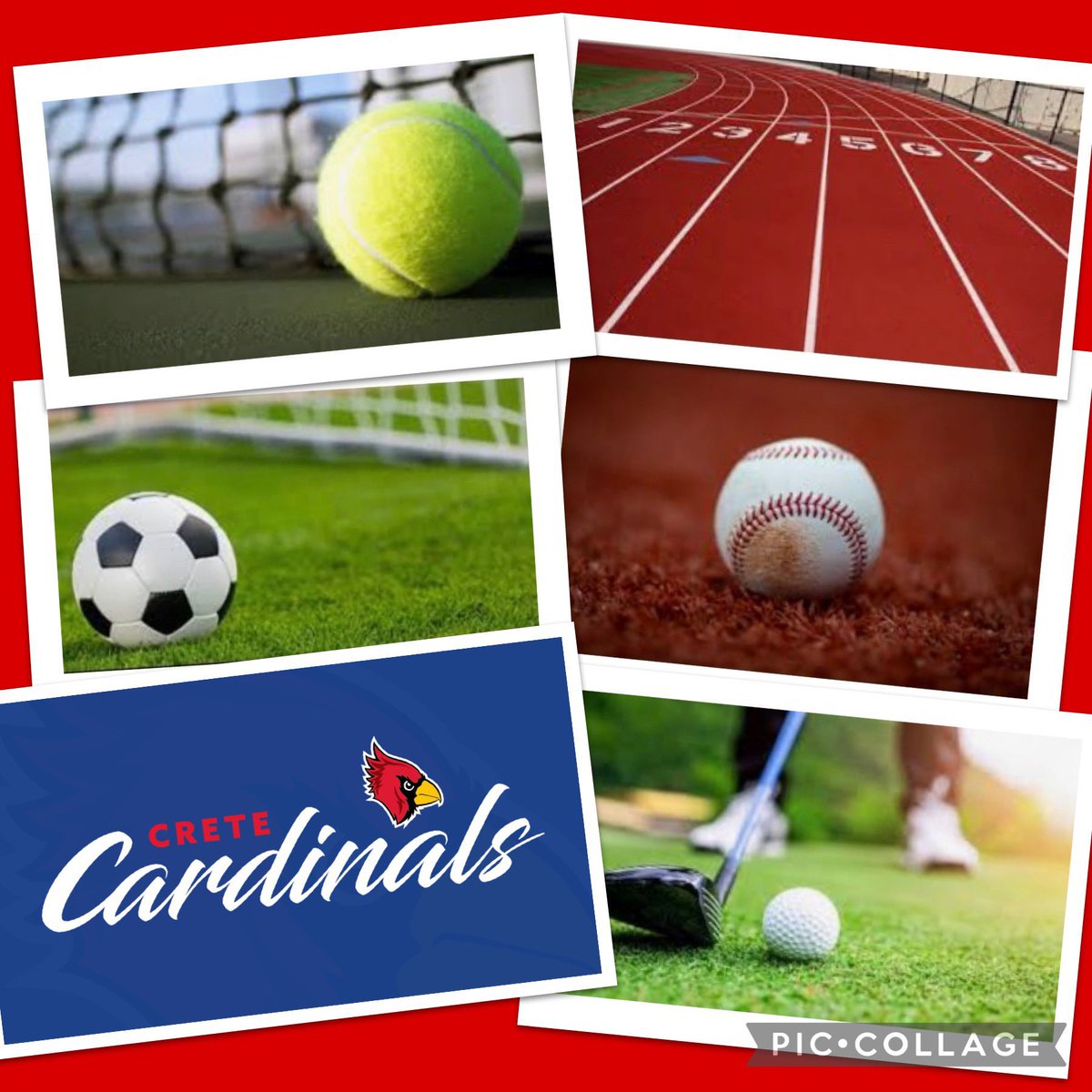 CreteBoosters's tweet photo. Good luck to all Spring sports teams today who start practice. #CreteCardinals #CretePride ⚽️⚾️🎾🏌️👟@CreteSoccer @cardtracknfield @CreteMensFC @Crete_Baseball https://t.co/6vjGQGCpR0