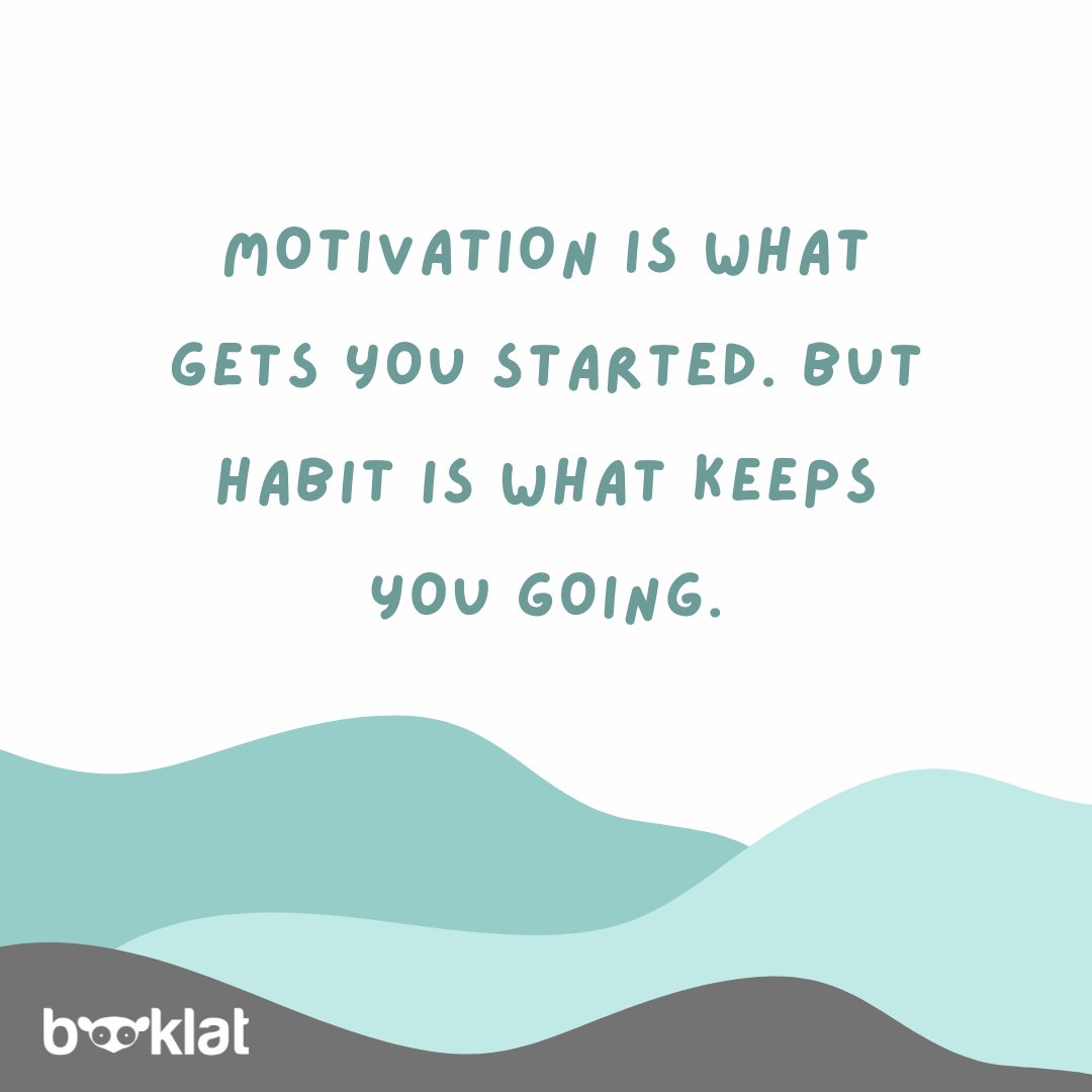 BooklatOfficial's tweet photo. Start a writing habit today!

#MotivationMonday #Booklat #MonSlay #MindsetMonday https://t.co/H8rcl7ae4D