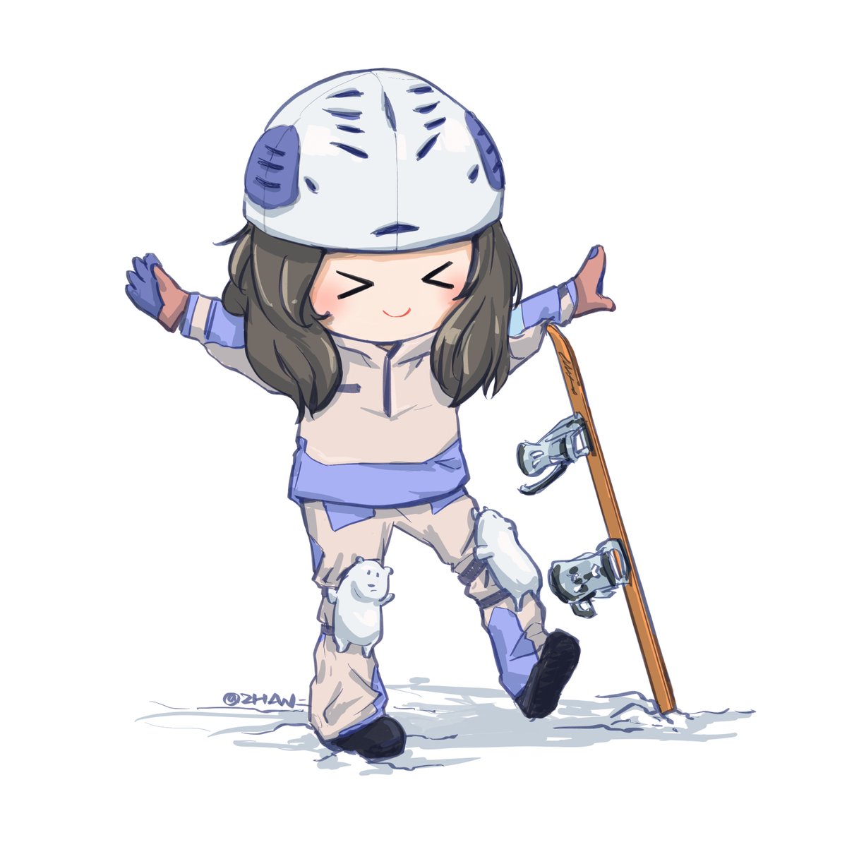 yfzhan's tweet photo. Snowboard Sury😆
#祝ルイチー日本デビュー 
#苏芮琪 #SuRuiqi #SurySu #燎
#ガルプラ #GirlsPlanet999 https://t.co/ZiyDt2jX9v