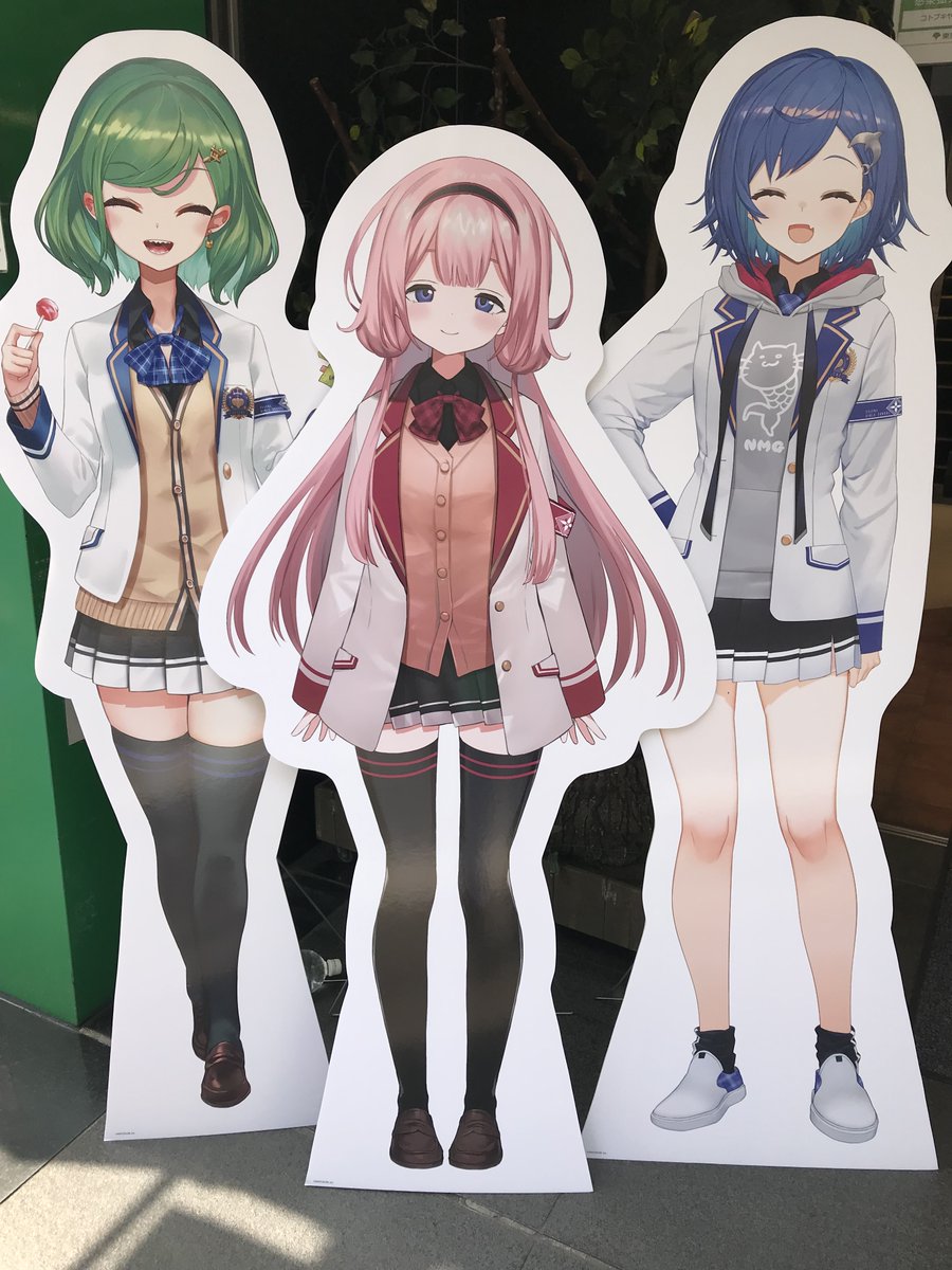 コトブキヤ秋葉原館1階】 #にじさんじコトブキヤショップ 情報：本日