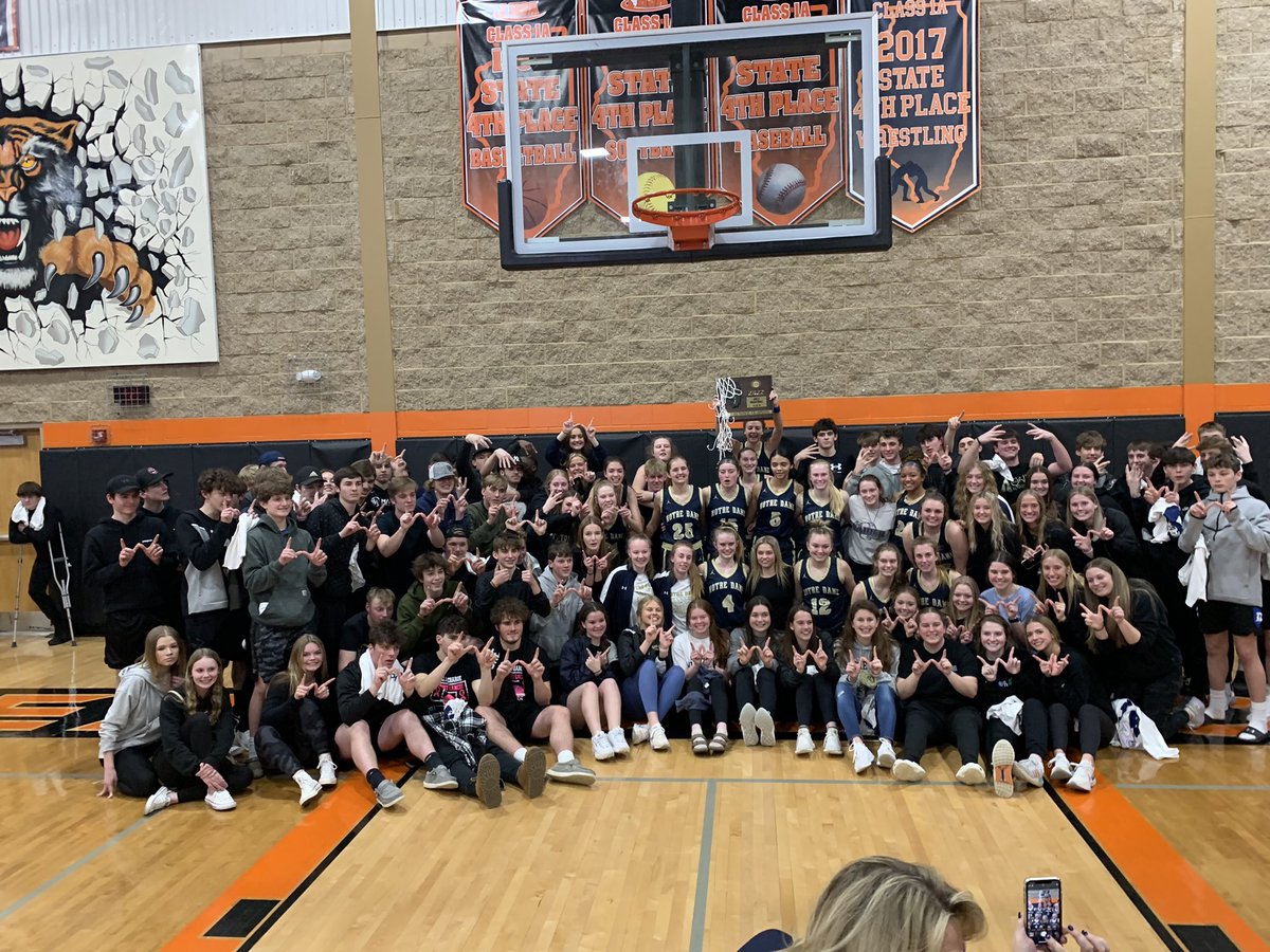 QNDgirlsbball's tweet photo. Super Sectional Champs! #StateBound https://t.co/TmB0xgjF3y