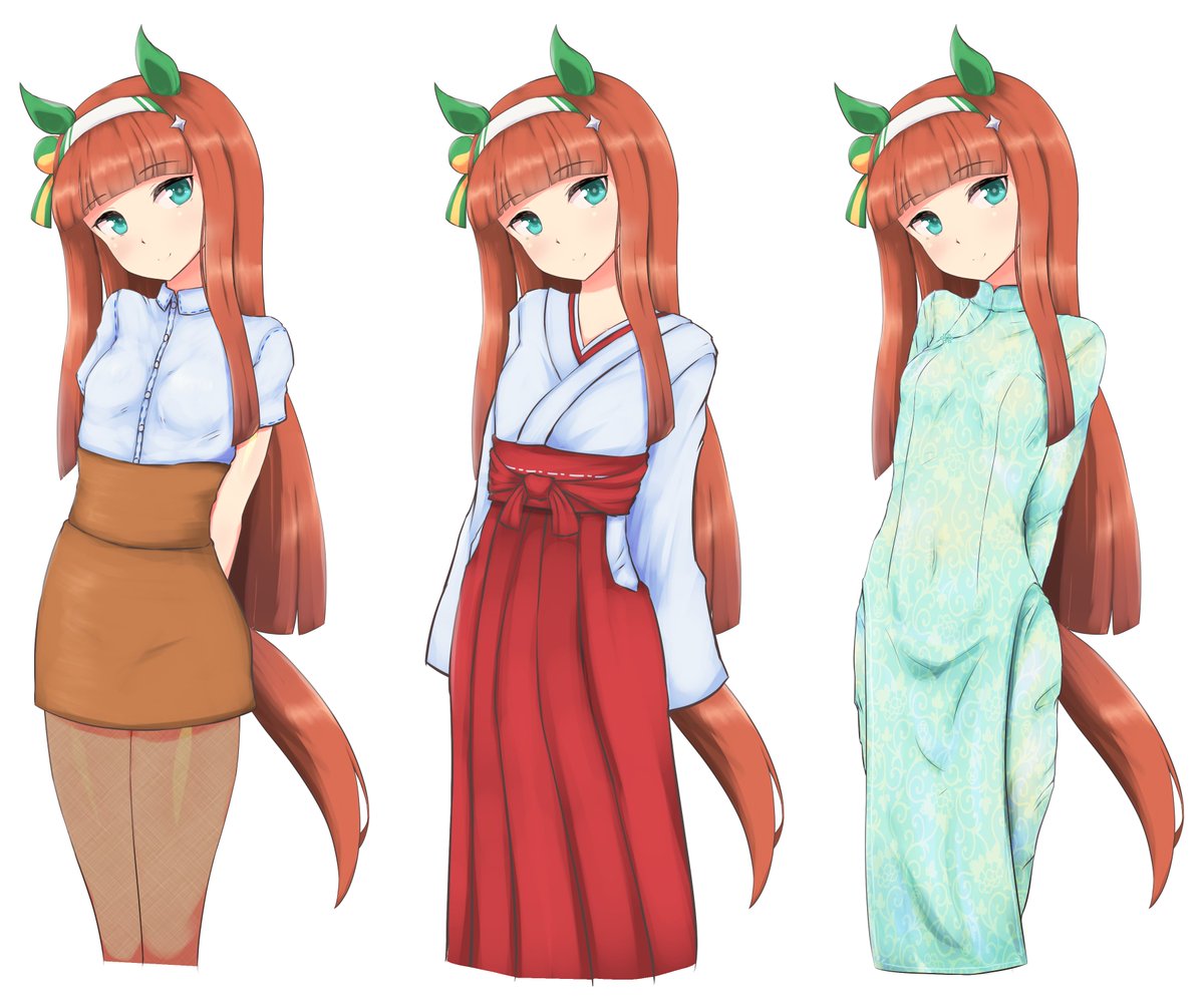 スズカさん着せ替えて遊んでたやつ 