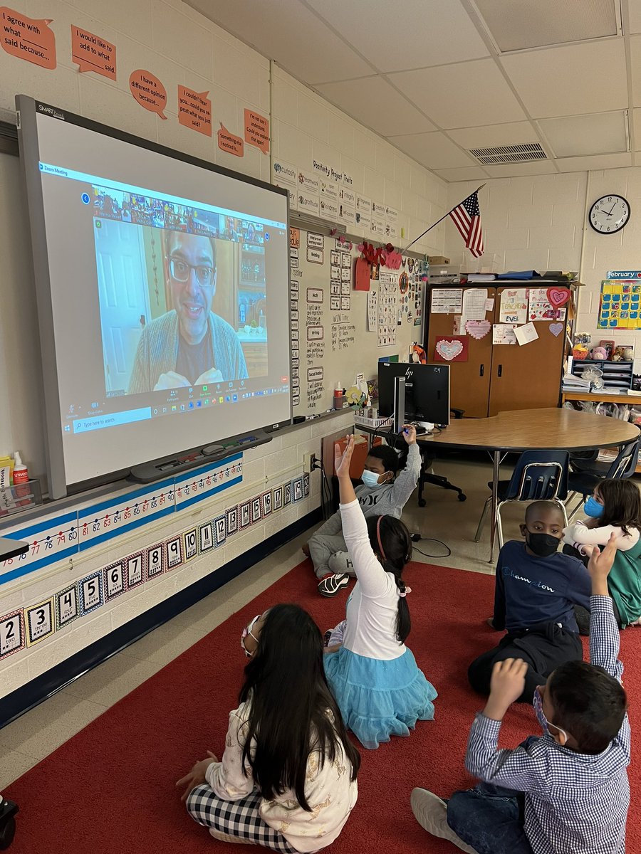 MsWilson_FHES's tweet photo. Kicking off Read-a-thon with an author visit by Larry Issa. Thanks @MelissaRossman1 for this event! #fhhighlights https://t.co/6Blt8wxQ9W