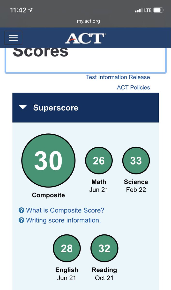 EthanReed13_'s tweet photo. Got my updated ACT scores today! ☀️🕶 https://t.co/K1ln9Vf5qW