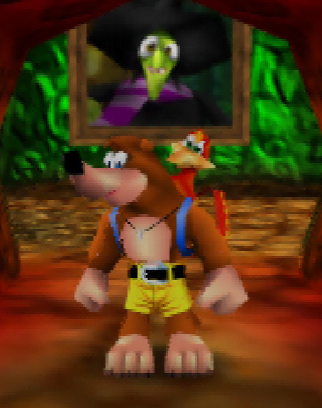 CRT Pixels on Twitter "BanjoKazooie (1997, Rare) N64 Raw Polygons