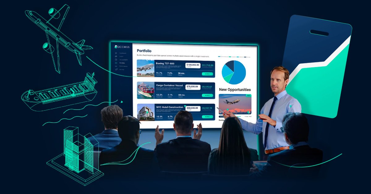 access_invest's tweet photo. Did you know that many investment advisors are now
recommending that investors increase their portfolio allocations in #alternativeinvestments to as much as
15-20%? 
.
.
.
But supply hasn’t been able to satisfy demand, until now.
https://t.co/5nnfcH2Ani
#access #investments https://t.co/PGzJ709rJJ