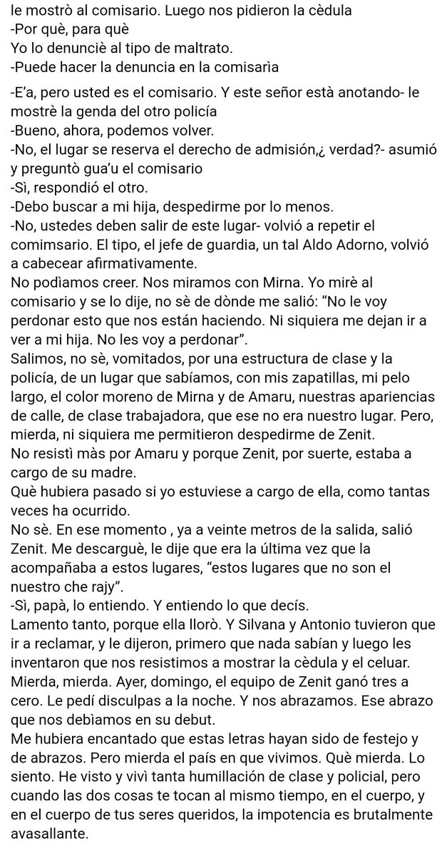 El "ASA", qué lugar de mierda.