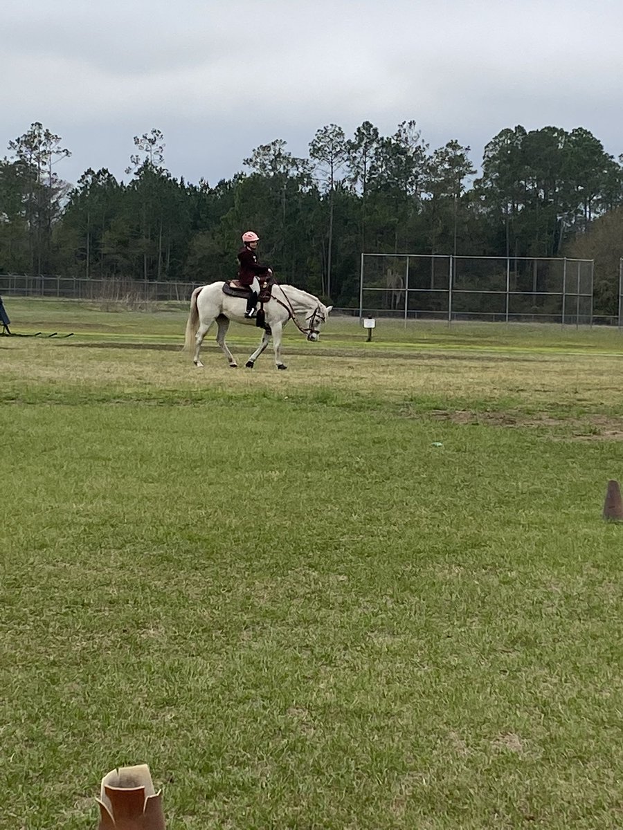 Students <a href="/ft_mccoy/">sammy ft McCoy</a>  school enjoyed  an Equine Adventure when our Behavior Specialist brought her daughter Kacey and her horse Misty to school to demonstrate barrel racing patterns and elements of trust!