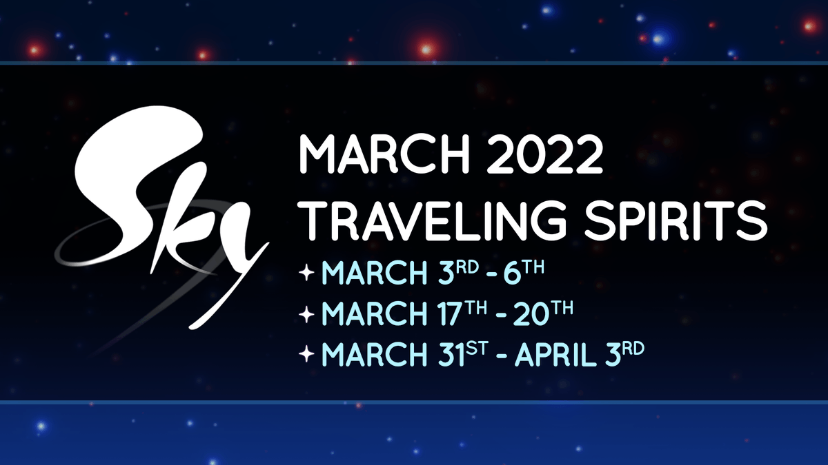 thatskygame's tweet photo. Traveling Spirits: March https://t.co/bQr9Aw7kI7