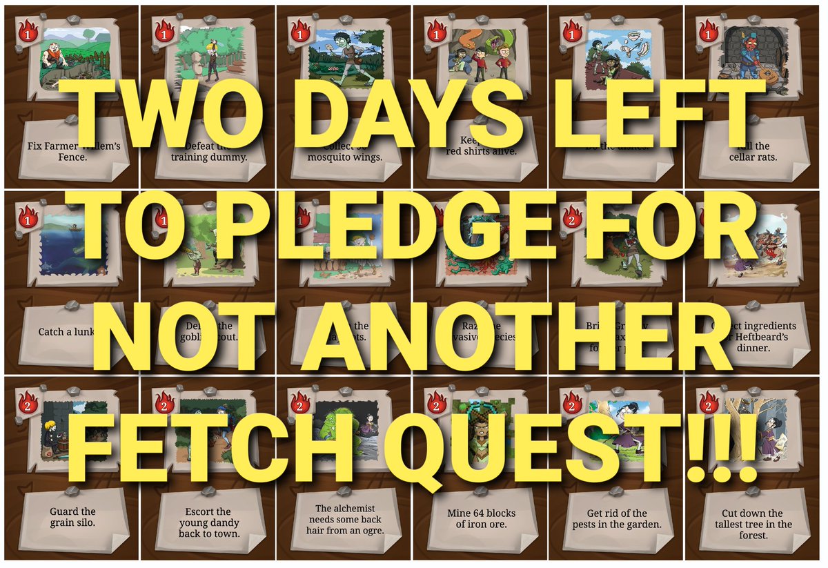 We're fully funded, but we'd love your support. Pledge now for a copy of this fast and fun party card game!!!

kickstarter.com/projects/fetch…