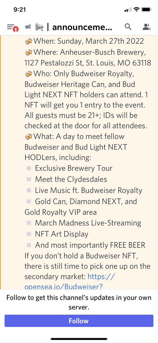 Nftguy___'s tweet photo. Buy my nft and you can on this once in a lifetime special @budweiserusa @budweiserusa trip!! 
ONLY FOR NFT HOLDERS @budlight @budfootball @BudweiserUK @budlight @BudLightGaming @BudLightCA @BudLightUK https://t.co/nlXQtCZixY