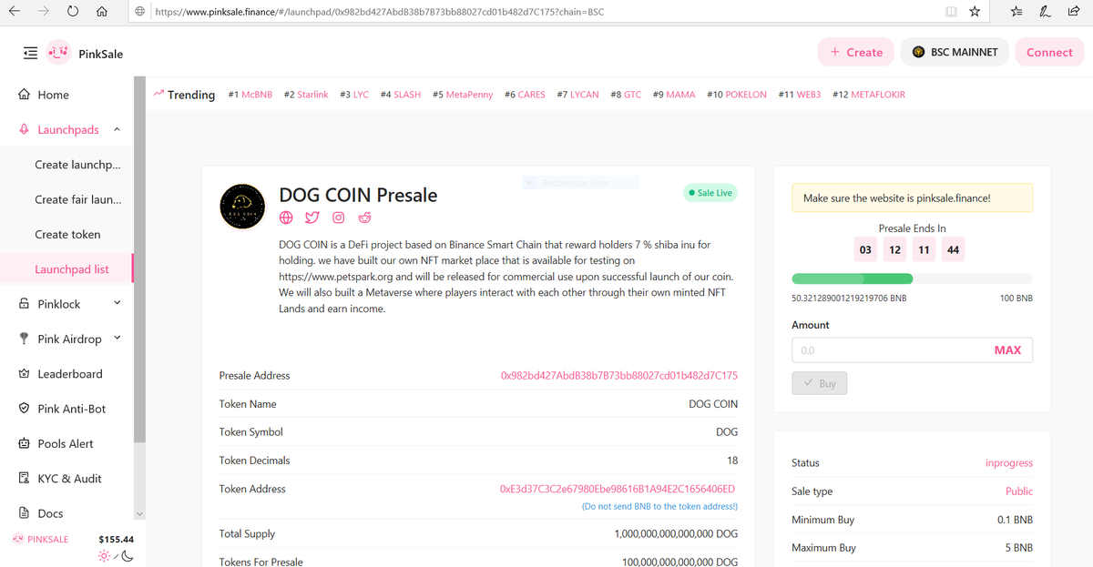 SHIBA_GUY_'s tweet photo. check DOG COIN #DOGCOIN presale. 
7 % #shiba rewarding coin
NFT market and stuff. 

presale link: https://t.co/c2SJ27R5IR

#shiba #catecoin #Cate #CatecoinArmy #DOGE #dogs #CheemsInu #CHEEMSARMY #DogelonWarriors #BSC #BSCGem #NFTs #NFTCollection #NFT #NFTGiveaway #NFTGame

NFA https://t.co/04zp7WzMWp
