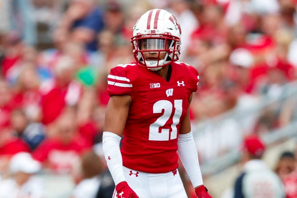 Wisconsin CB Caesar Williams had the highest coverage grade (84.8) of any CB prospect in the upcoming NFL draft when targeted 10+ yards down the field (<a href="/PFF/">PFF</a>)