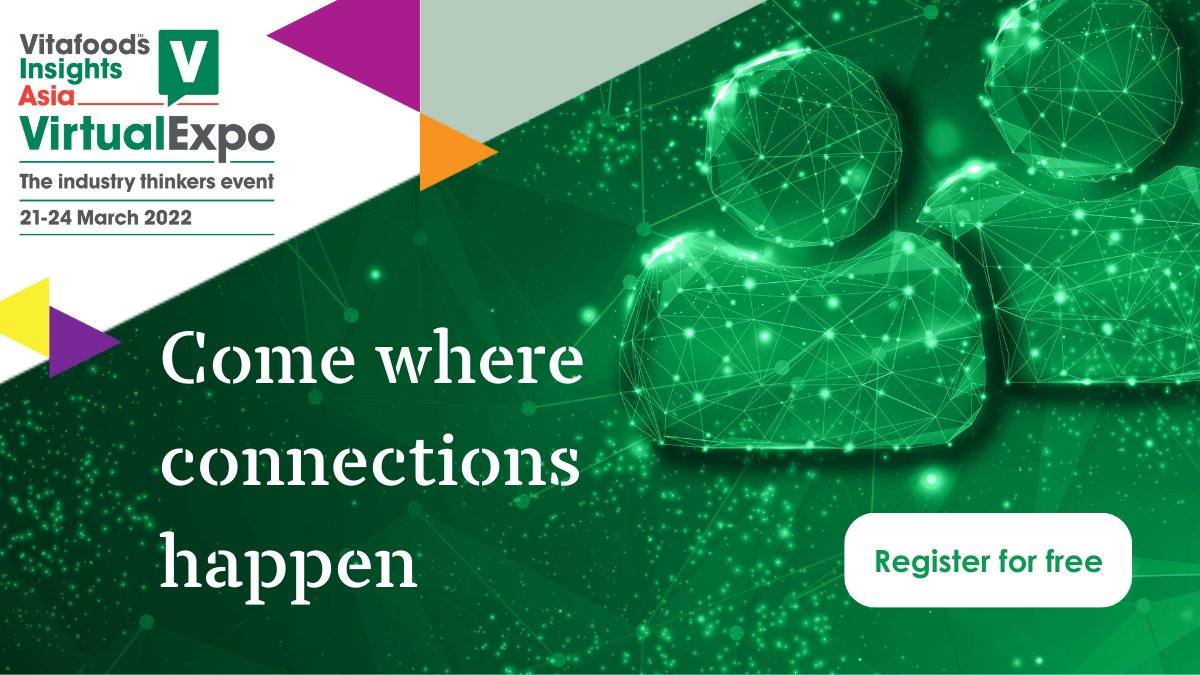 Introducing a new event for the APAC community: Vitafoods Insights Virtual Expo Asia 🎉

Discover new ideas and connections that can take your business to the next level - secure your place for free today 👉ow.ly/2RMj50I5NZ2

#VitafoodsInsights #nutraceuticalindustry