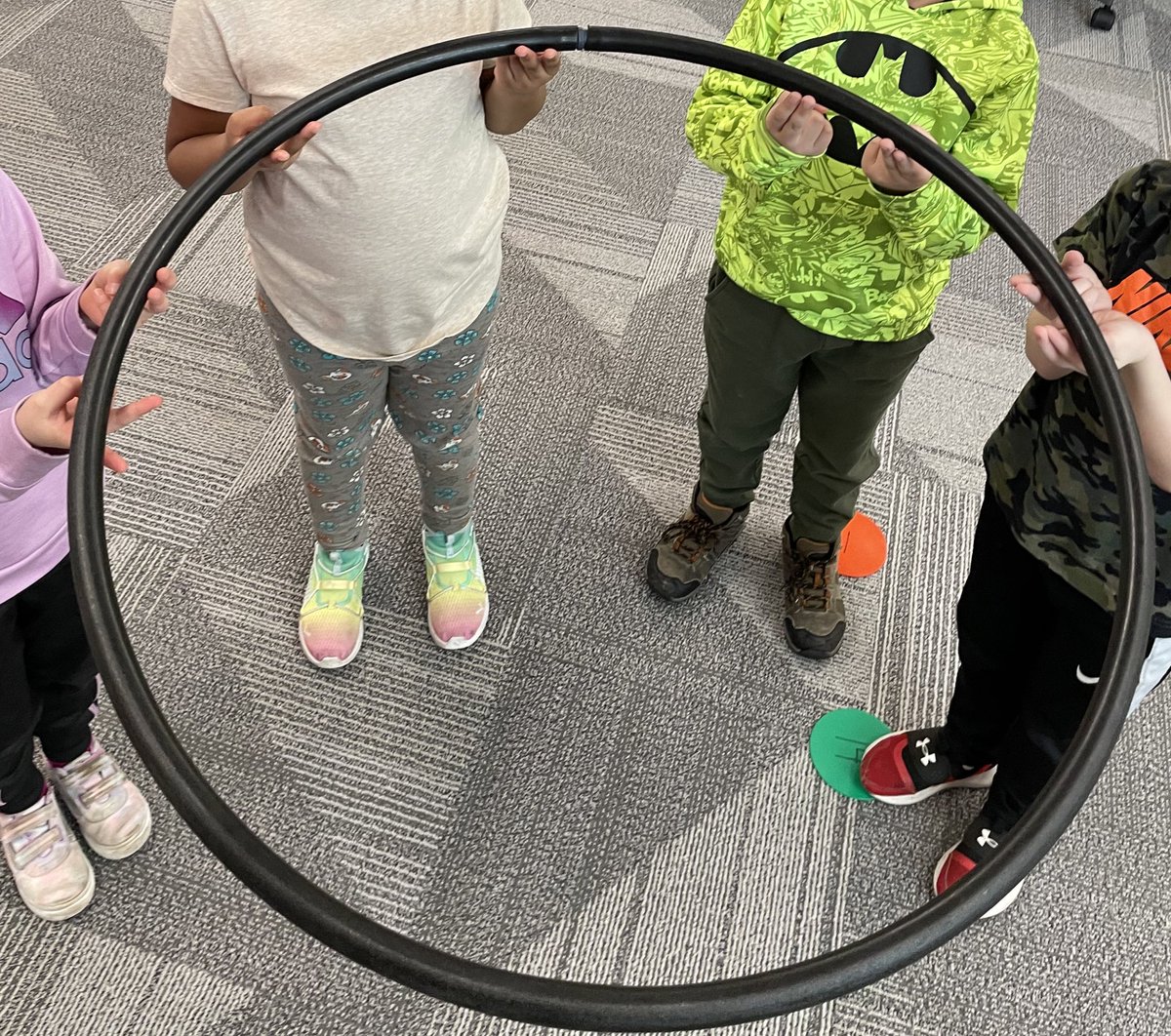 Some more <a href="/WonderGroveKids/">WonderGrove Social Skills</a> with <a href="/SycamoreACSC/">Sycamore Elementary</a> kindergarten students! We used a hula hoop to show how #workingtogether is better!