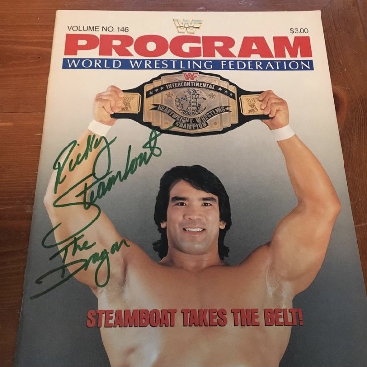 Happy Birthday to Ricky Steamboat who turns 69 today. 