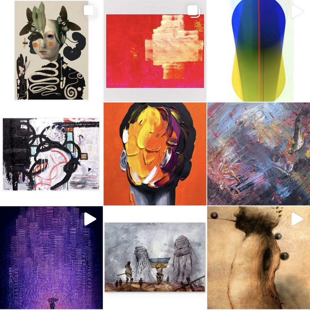 Artists of the #NFTCommunity … and what a community it is. All artists listed below 🌟🔥👇 NFT Fine Art 🙌 #NFTs #nftart #contemporaryart #art #artists