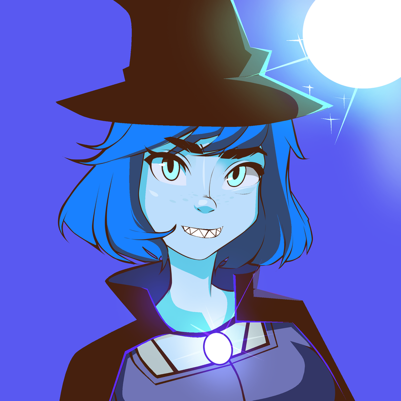 MadamEnchanter's tweet photo. I like cute and spooky things and am just starting to explore the world of #NFTs, so I got this witch #PrettyPunk created by @agathearts_alyx as my very first official #NEARnft purchase! Excited to join the @PrettyPunksClub on $NEAR. She's so pretty! 😍😍😍 https://t.co/5sILI6vhod
