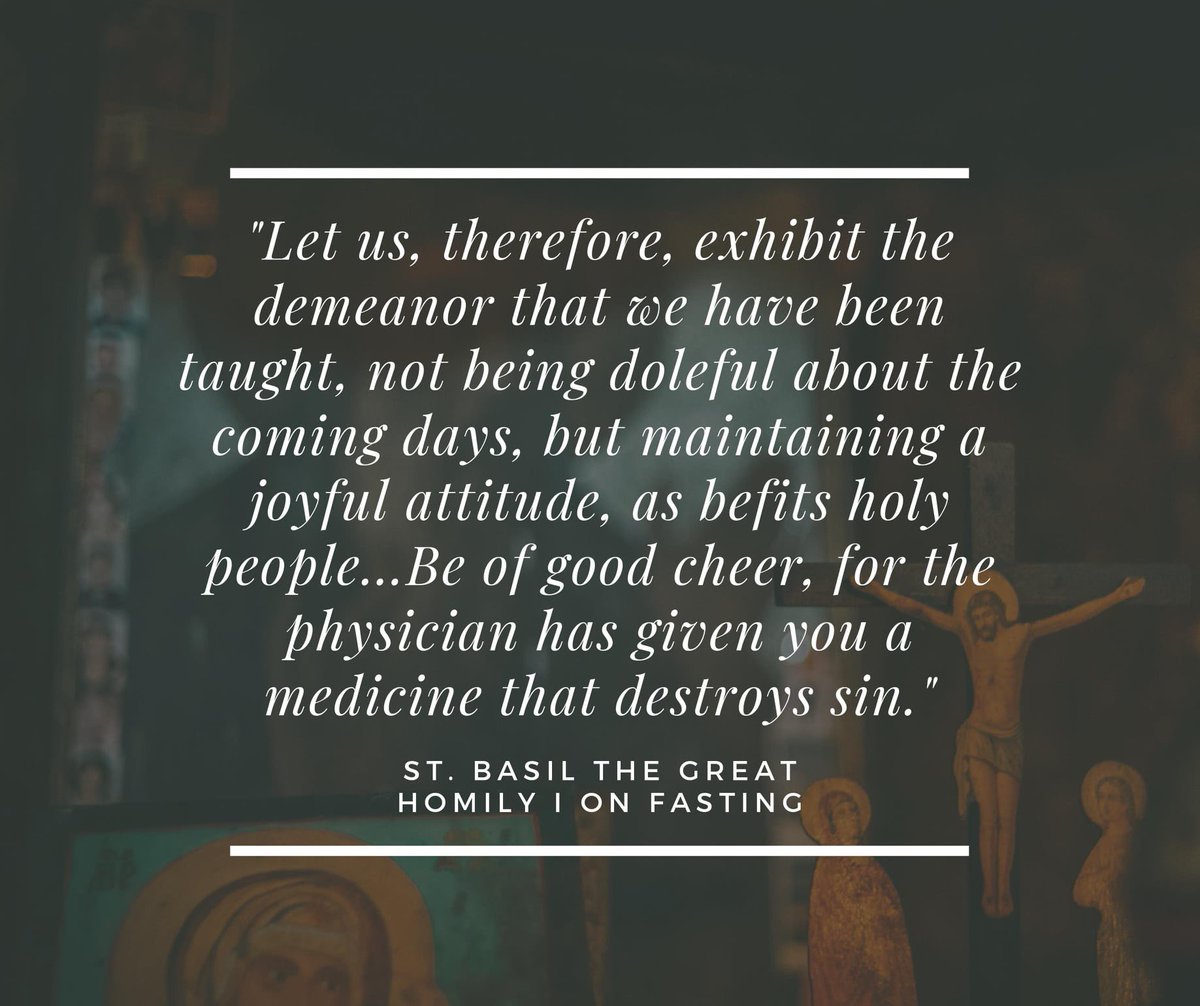 PSIIICOTS's tweet photo. Blessed beginning of the Great Lent! May we offer to God an acceptable fast, with fervent prayer, genuine repentance, and selfless almsgiving. https://t.co/xzhybsWBtd