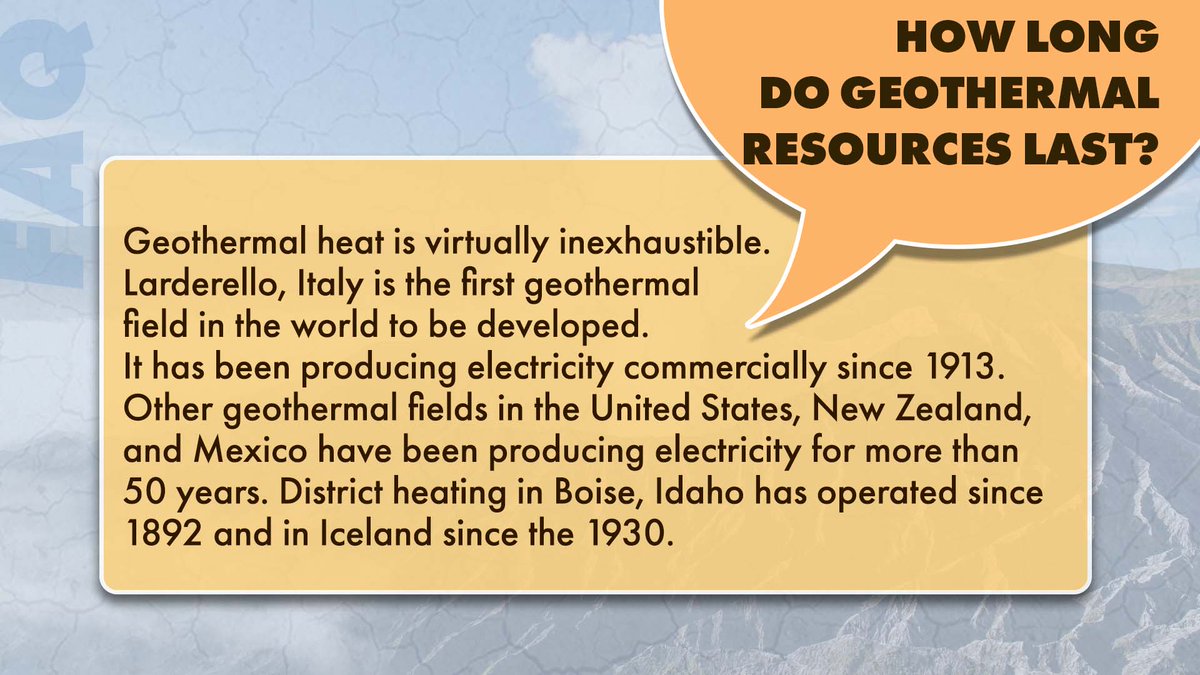 utahforge's tweet image. And last, but not least
#FAQruary #geothermalFAQ #geothermalisrenewableenergy  #utahforge #geothermal
