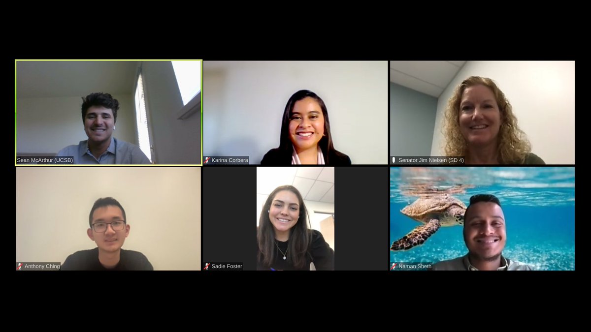 corbera_k's tweet photo. Students care about so many issues! Today we advocated to fight plastic pollution, save the
bees, and for our right to repair! Thank you @CASenatorJim for meeting with @CALPIRGStudent members today!
#BeyondPlastics #YESonAB2146 https://t.co/juZBuC9Hsg
