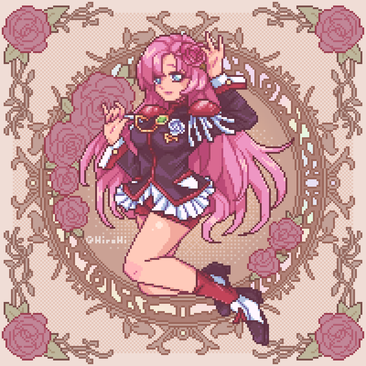 Utena my love 🥺💖

#pixelart #fanart