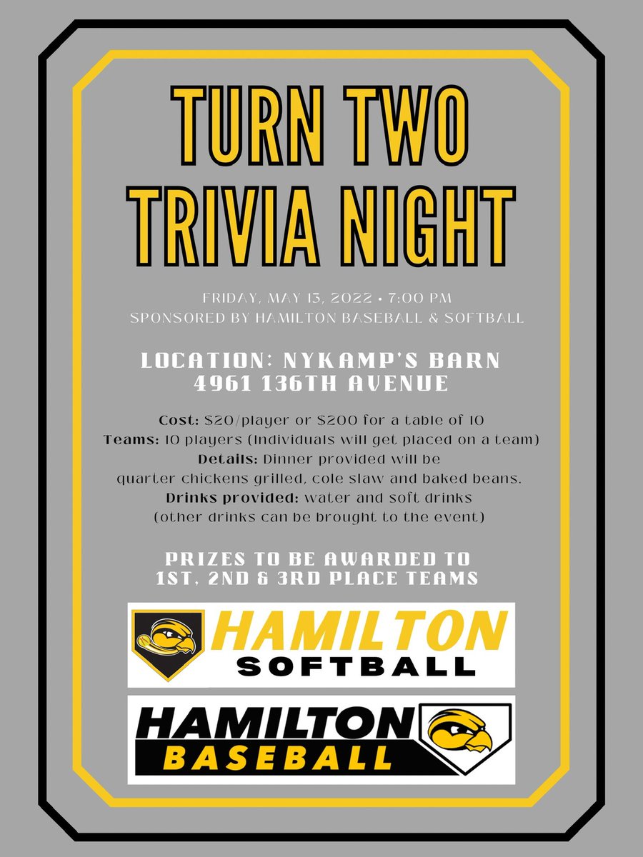 Hamilton Softball tweet media