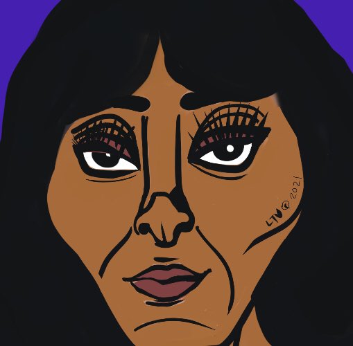 ob_neckbrace's tweet photo. Pam Grier as Foxy Brown (2021)⚡️(cropped)
#pamgrier #wip #illustratedwork #outsiderart #ltunderwoodart #onsaleart #obsidianneckbrace #foxybrown1974 https://t.co/bVhTBVkCe4