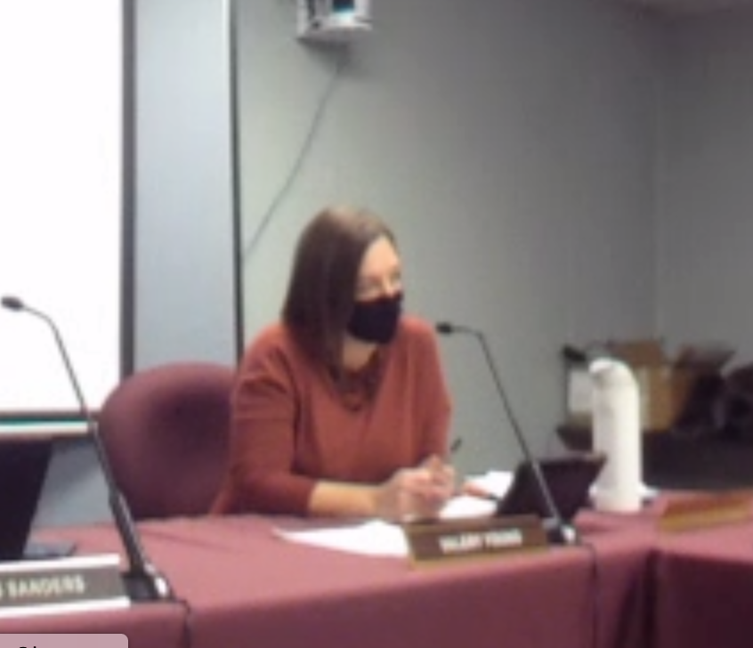 School committee member Valery Young @vlyoung0: "Seeing what decisions we have talked about gives me the trust that [...] we are making decisions that aren't just reactive".