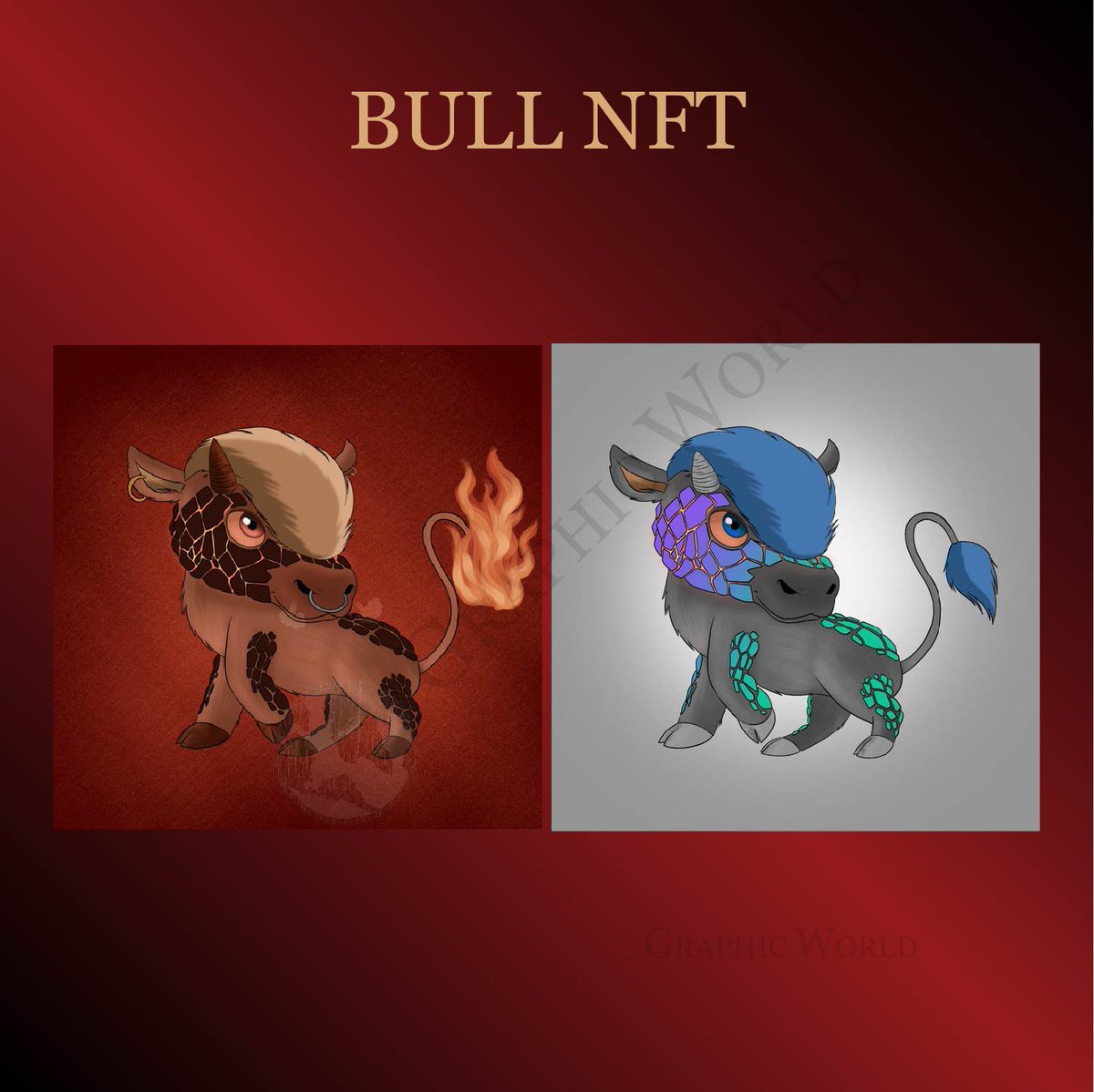 GraphicWorld099's tweet photo. Custom NFT ART done for client.
#nfts #nft #nftart #nftcommunity #nftcollector #nftartist #cryptoart #digitalart #art #crypto #ethereum #blockchain #opensea #nftcollectors #bitcoin #cryptocurrency #nftdrop #cryptoartist #nftcollectibles #openseanft #nftartists #eth #artist https://t.co/mbZFqgC9RG