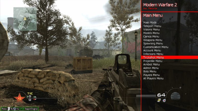 cod mw2 mod menu ps3 no jb or infection