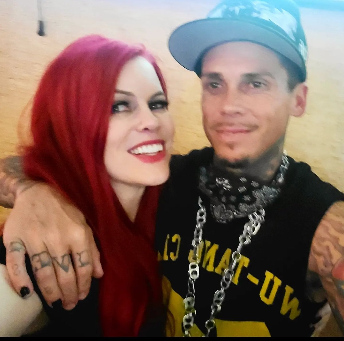 Hey everyone! Its Lacey Sculls from #RockOfLove! The #TalkOfLovePodcast is back, and I'm going one-on-one with my man Chi Chi from #DaisyOfLove! 
This photo was taken after filming the #AllStarsReunionShow.  If you haven't seen it yet, check it out at: StormTV.stream