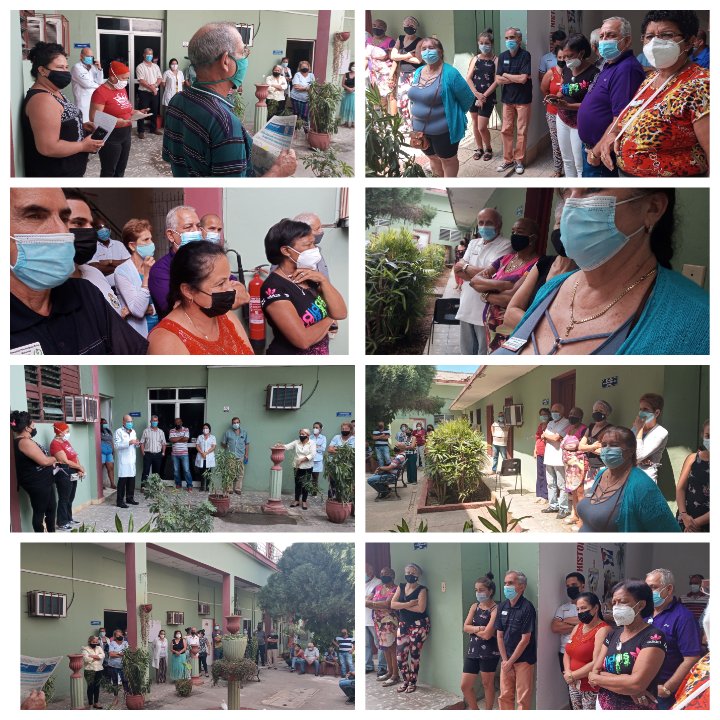 En el vespertino realizado en la Dirección Provincial de Salud en #Matanzas los trabajadores reafirmamos el apoyo a las declaraciones del gobierno cubano."Abogamos por una solución diplomática seria,constructiva y realista de la actual crisis en Europa,por medios pacíficos...